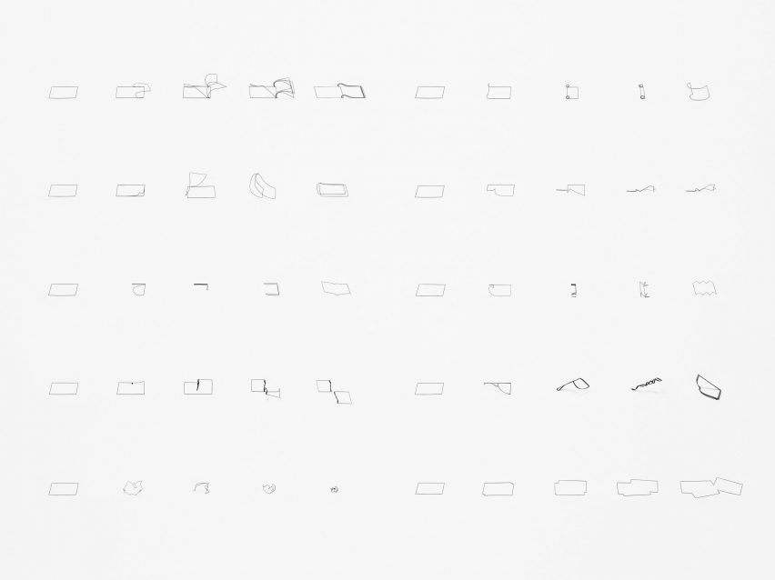 Unprinted materials by Nendo