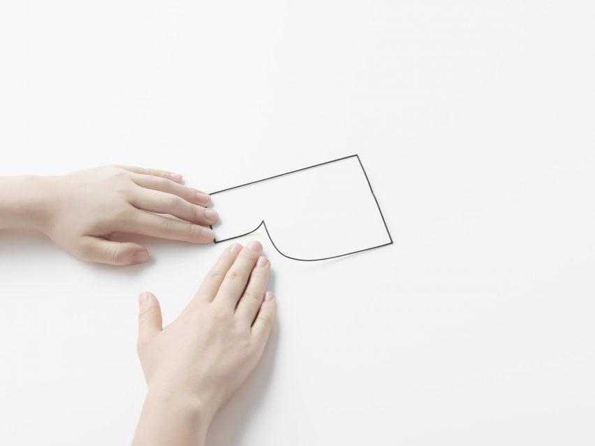 Unprinted materials by Nendo