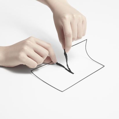 Unprinted materials by Nendo