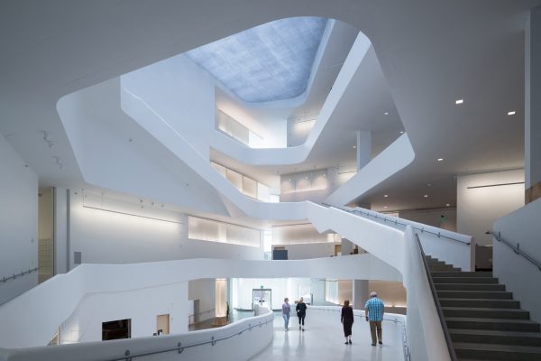 Visual Arts building by Steven Holl