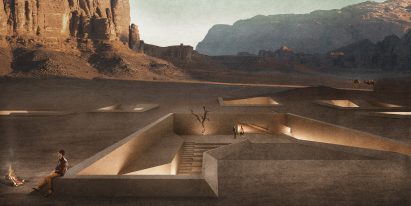 Wadi Rum Excavated Sanctuaries by Rasem Kamal