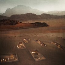 Wadi Rum Excavated Sanctuaries by Rasem Kamal