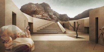 Wadi Rum Excavated Sanctuaries by Rasem Kamal