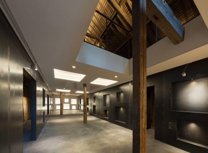 Fukuchiyo sake brewery by yHa Architects