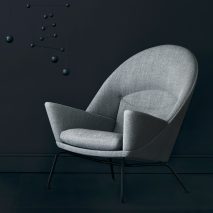 Wing chair and Oculus chair