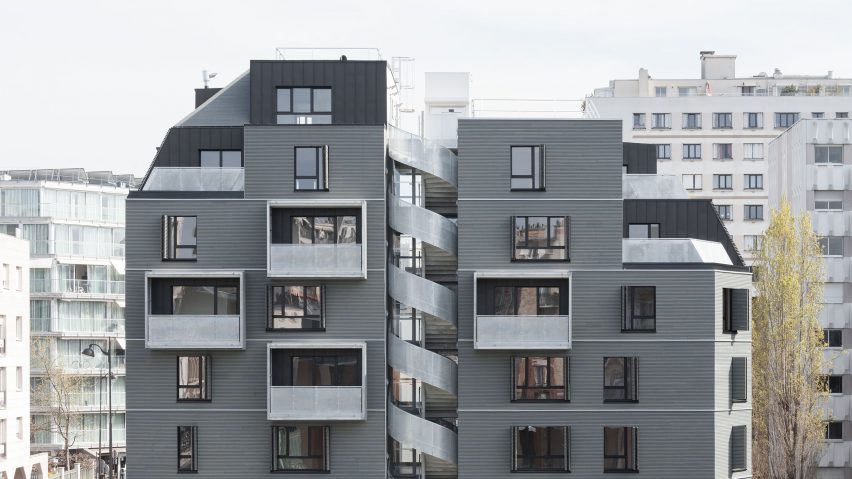 23 housing units in Paris by Karawitz Architects