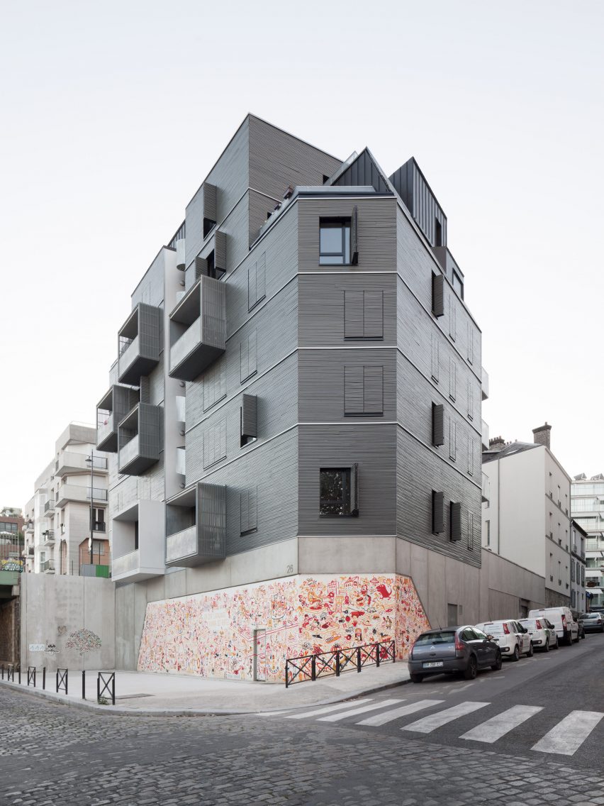 23 housing units in Paris by Karawitz Architects