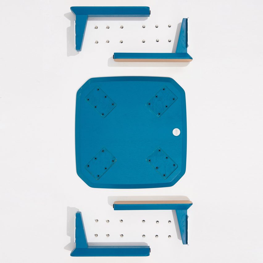 45 table system for Inyard by La Selva