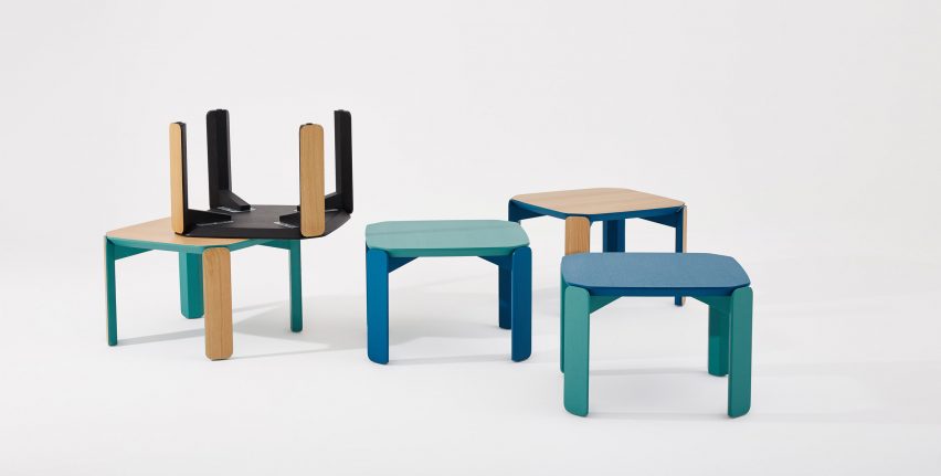 45 table system for Inyard by La Selva