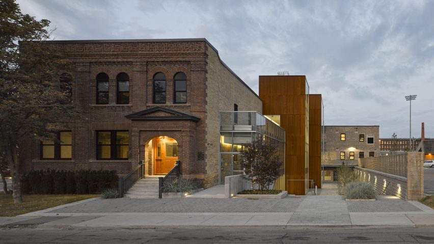 Quadrangle Architects transforms brick warehouse in Toronto into creative workspaces