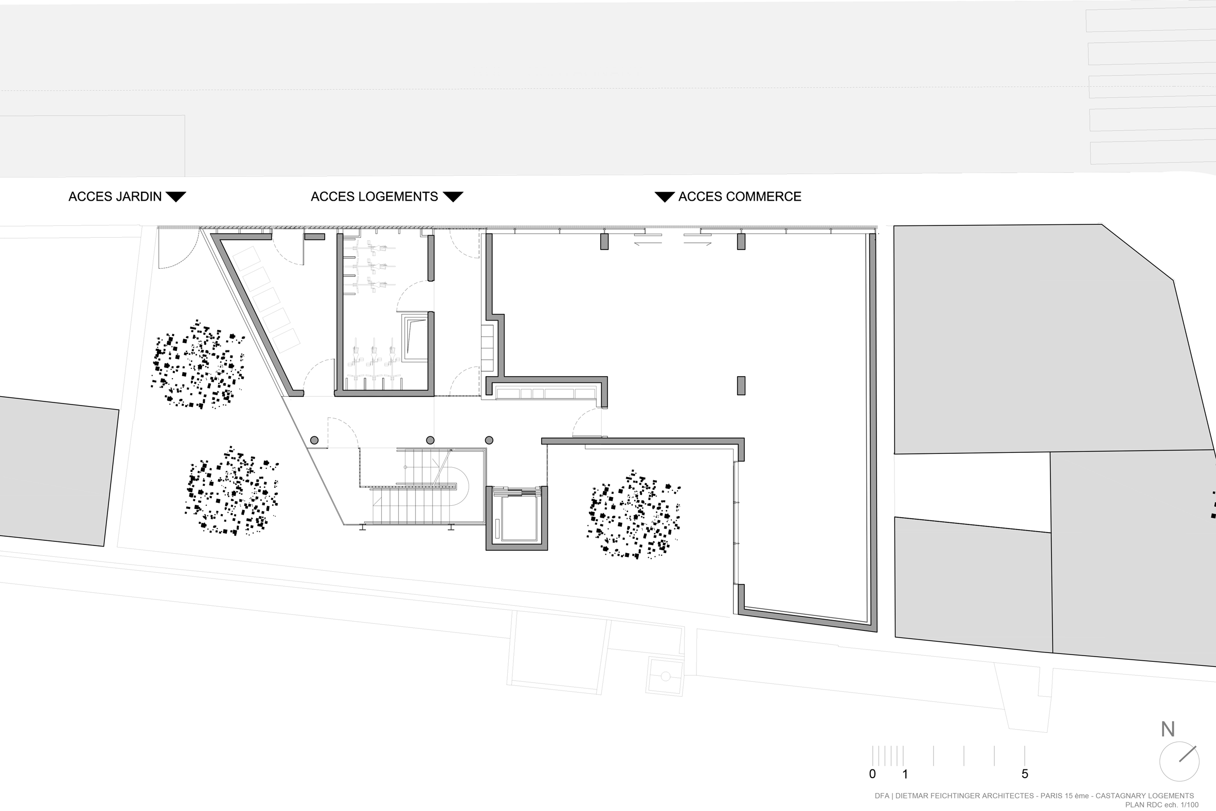 10 Housing Units Castagnary by DFA