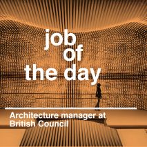 Job of the day: architecture programme manager at the British Council