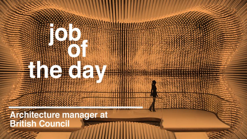 Job of the day: architecture programme manager at the British Council