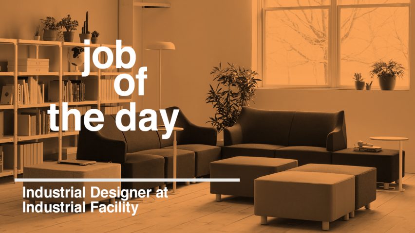 Job of the day: industrial designer at Industrial Facility