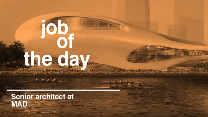 Job of the day: senior architect at MAD