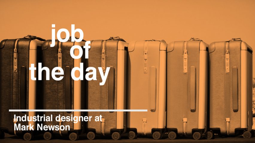 Job of the day: industrial designer for Marc Newson