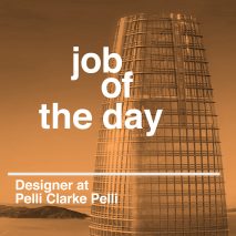 Job of the day: designer at Pelli Clarke Pelli