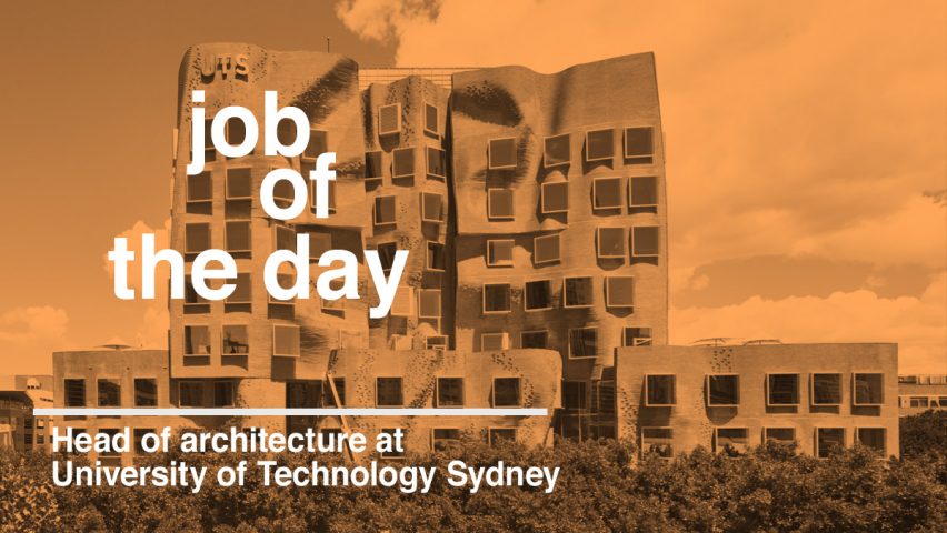 Job of the day: head of architecture at the University of Technology Sydney