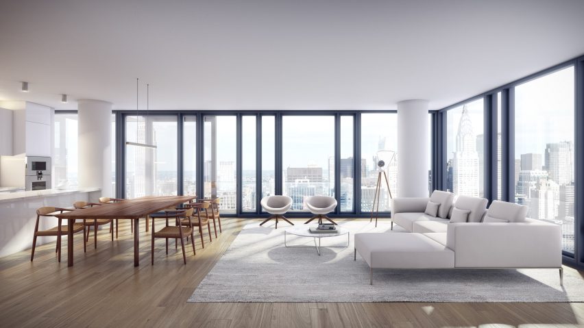 Black Tower New York City by Richard Meier & Partners