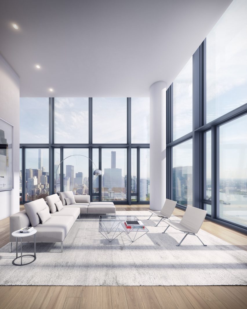 Black Tower New York City by Richard Meier & Partners
