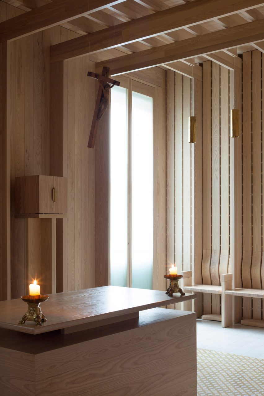 Carmelite Prayer Room by Niall McLaughlin Architects