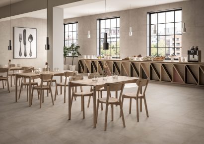 Craft Tan tiles by Ceramiche Refin