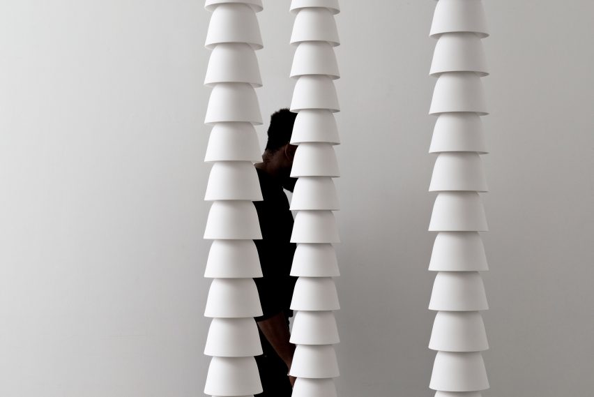 Chains by Ronan and Erwan Bouroullec at Galerie Kreo