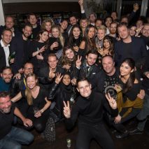 Architects celebrate launch of Dezeen Decade at Berlin’s House of Weekend