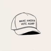 Make America Vote Again? illustration