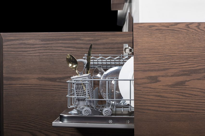 Dsignedby creates space-saving kitchen unit for millenials
