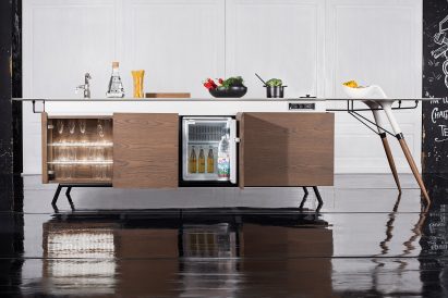Dsignedby creates space-saving kitchen unit for millenials