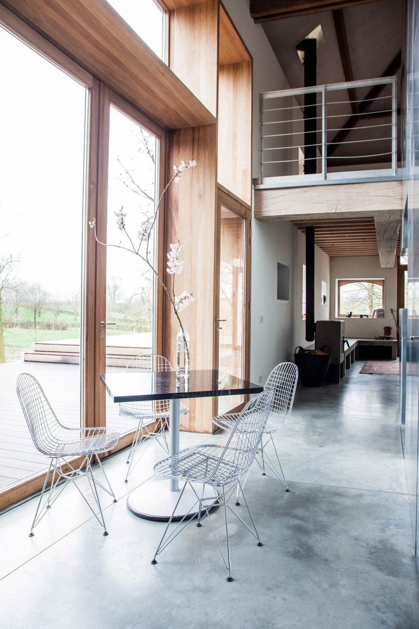Dutch farmhouse conversion by Jeanne Dekkers Architects in Limburg