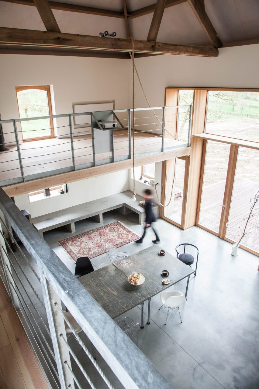 Dutch farmhouse conversion by Jeanne Dekkers Architects in Limburg
