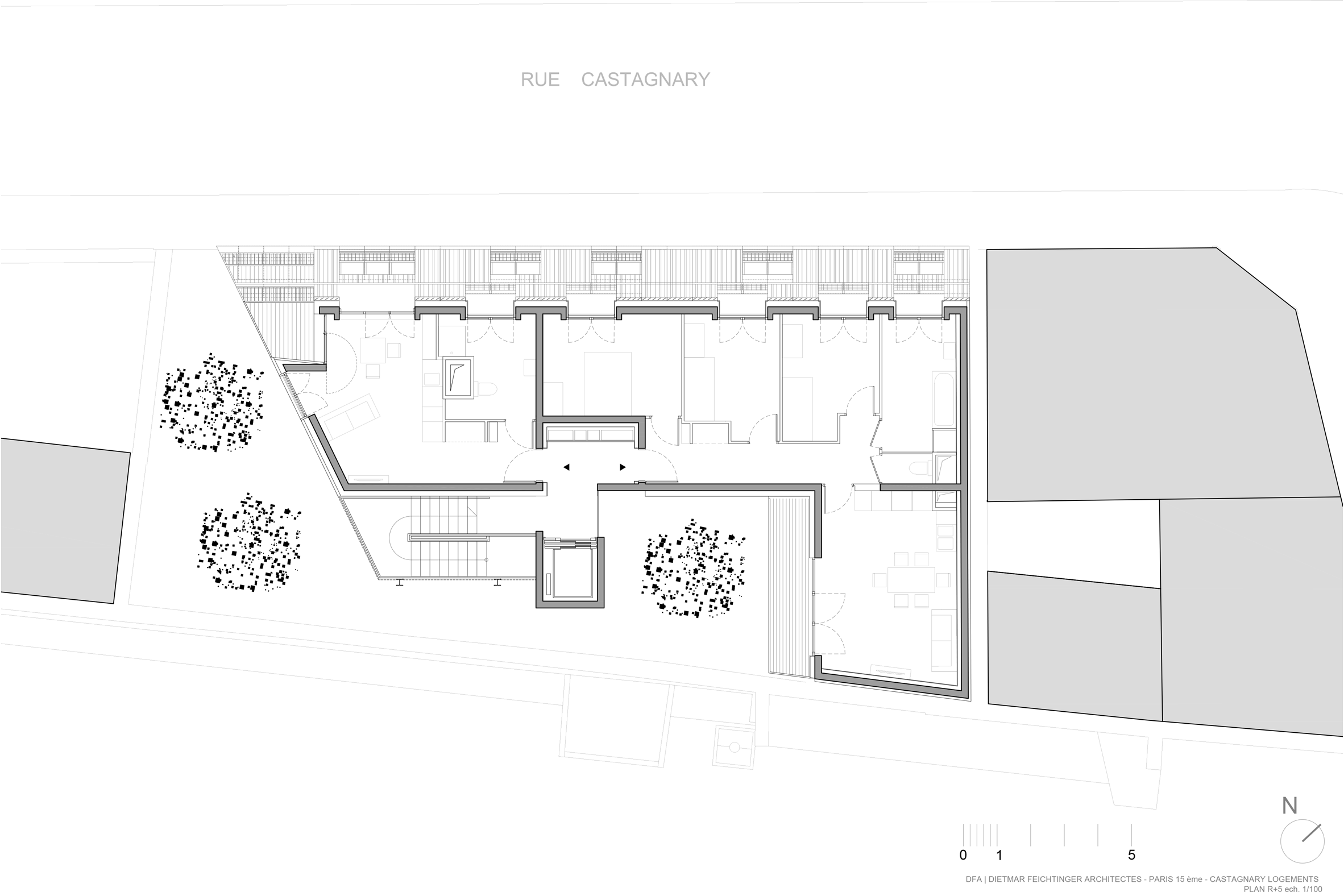 10 Housing Units Castagnary by DFA