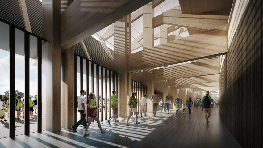 Zaha Hadid Forest Green Rovers stadium
