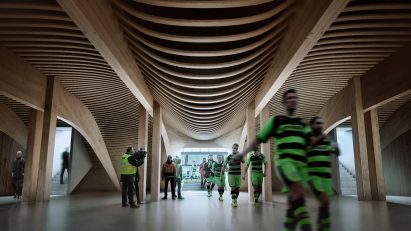 Zaha Hadid Forest Green Rovers stadium