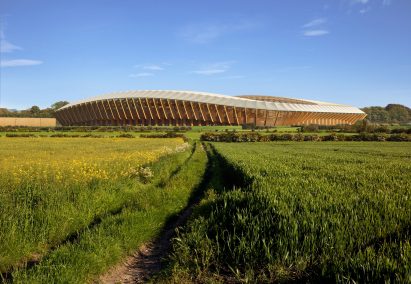 Zaha Hadid Forest Green Rovers timber stadium