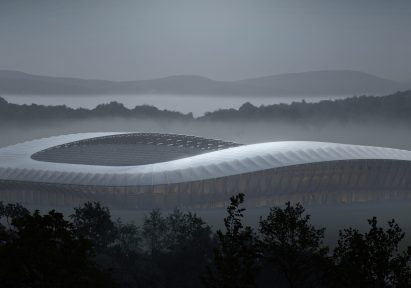 Zaha Hadid Forest Green Rovers stadium