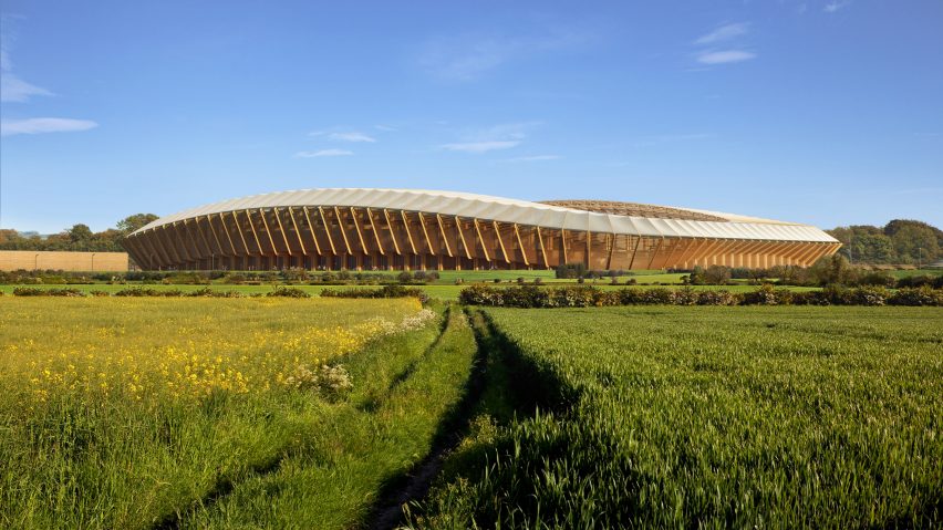 Zaha Hadid Forest Green Rovers stadium