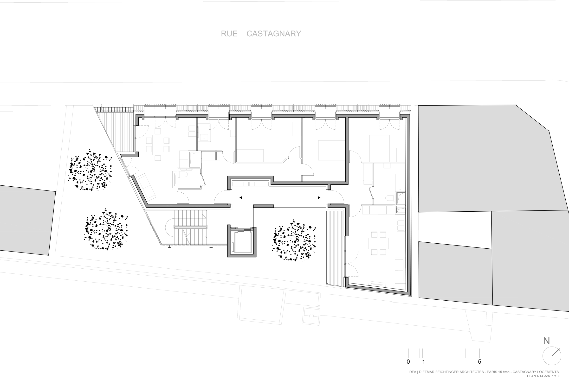 10 Housing Units Castagnary by DFA