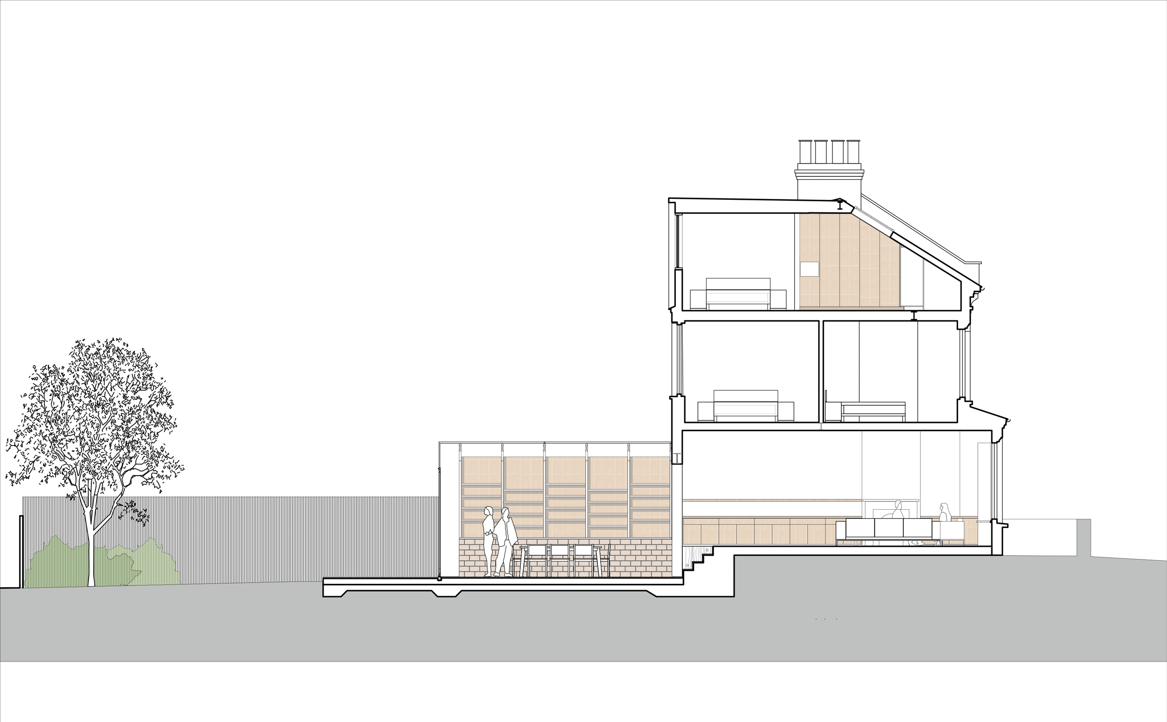 Gallery House Stoke Newington by Neil Dusheiko Architects