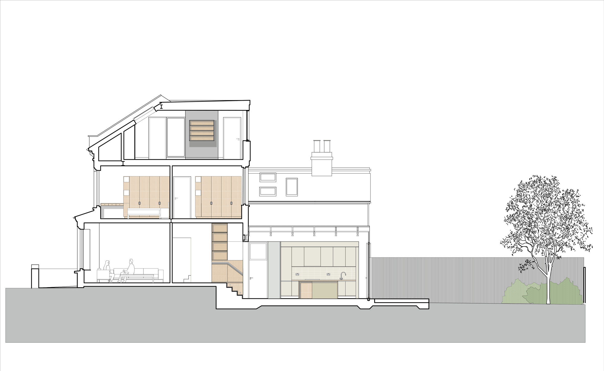 Gallery House Stoke Newington by Neil Dusheiko Architects