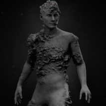 Dirk Rauscher creates human sculptures for Keøma’s music video