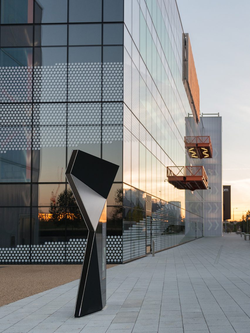 Here East London signage and wayfinding by dn&co