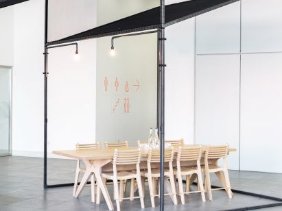 Here East London signage and wayfinding by dn&co