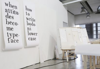 How to write Bodoni lowercase by Sooji Lee