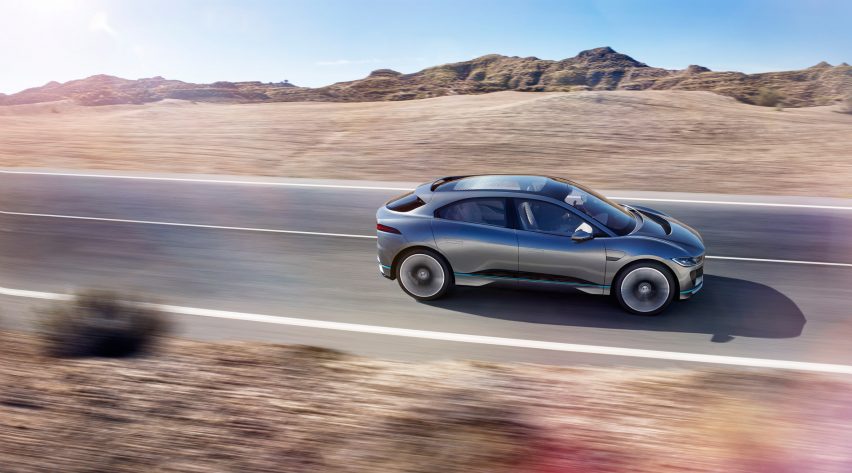 I-Pace electric car by Jaguar