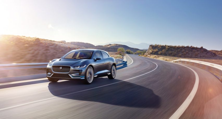 I-Pace electric car by Jaguar