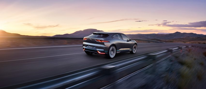 I-Pace electric car by Jaguar