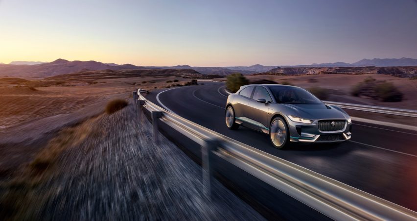 I-Pace electric car by Jaguar